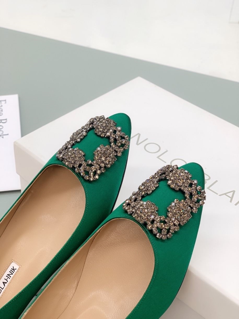 Manolo Blahnik flat shoes